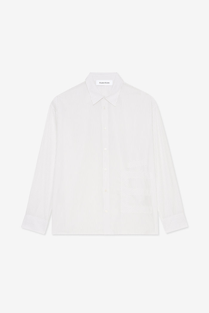 ETUDES STUDIO OVERSIZE SHIRT E PATCH 1