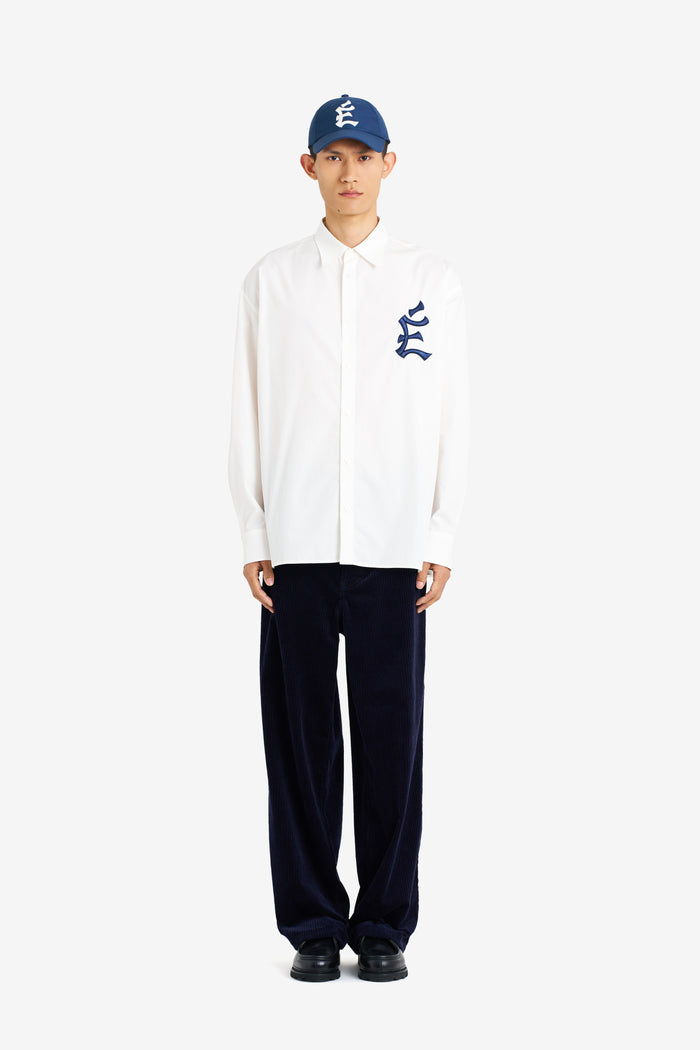 ETUDES STUDIO OVERSIZE SHIRT EMB WHITE 2