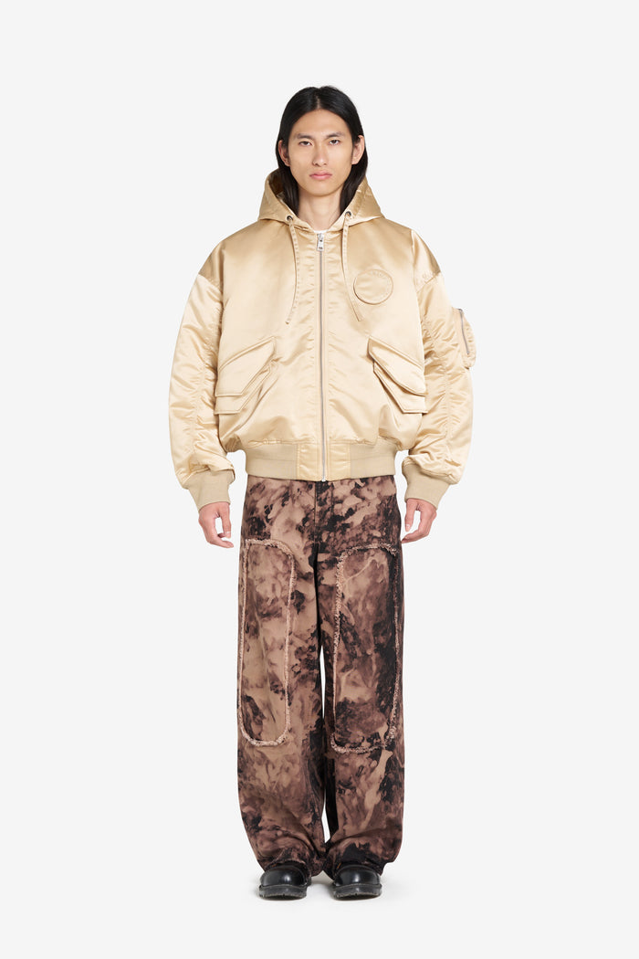 ÉTUDES STUDIO OVERSIZED BOMBER JACKET CREAM 3