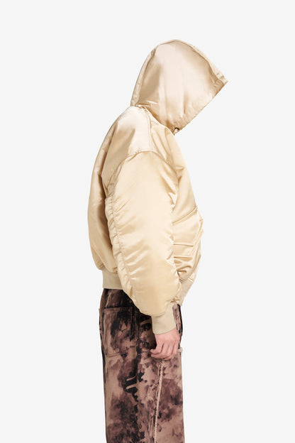 ÉTUDES STUDIO OVERSIZED BOMBER JACKET CREAM 2