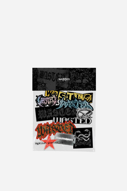 Pack de Stickers Against Perfection - WASTED PARIS