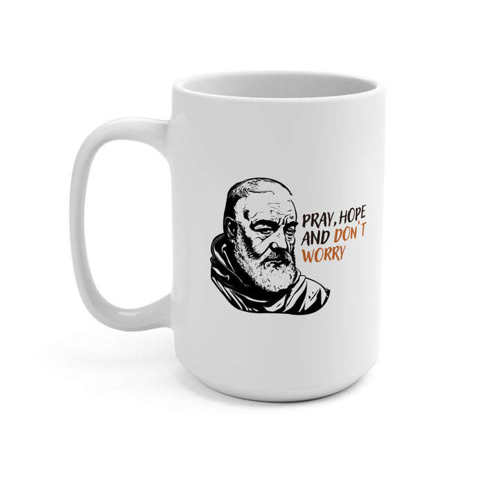 Padre Pio Coffee Mug 15oz