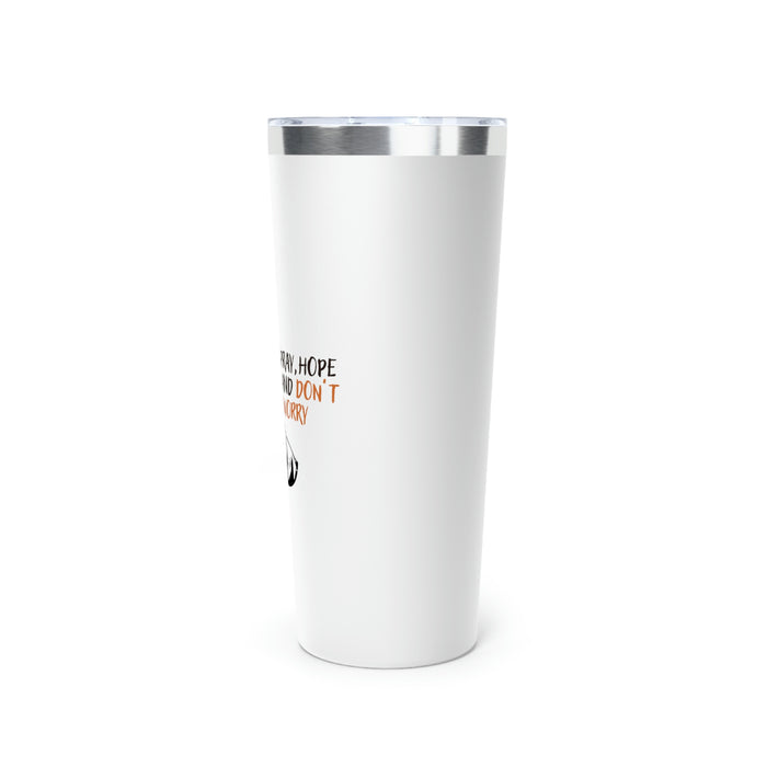Padre Pio Copper Vacuum Insulated Tumbler