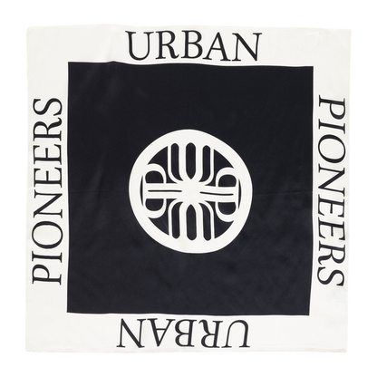 Urban Pioneers Uni Palma Silk SCARF BLACK