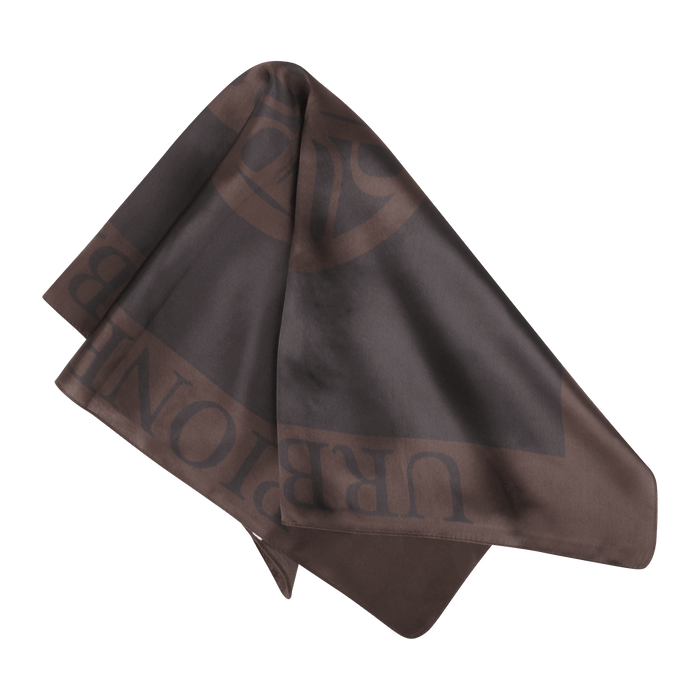 Urban Pioneers Uni Palma Silk SCARF BLACK COFFEE