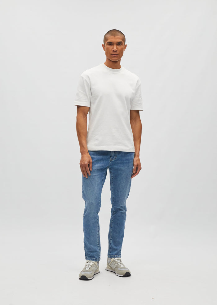 Palmer Slim Fit Pebble Blue