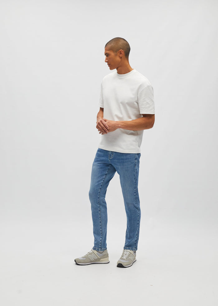 Palmer Slim Fit Pebble Blue