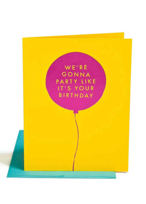 Party Birthday Card