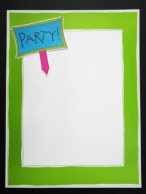 Party invite - Designs by Ginny
