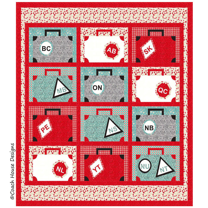 Passport to Canada Quilt Pattern