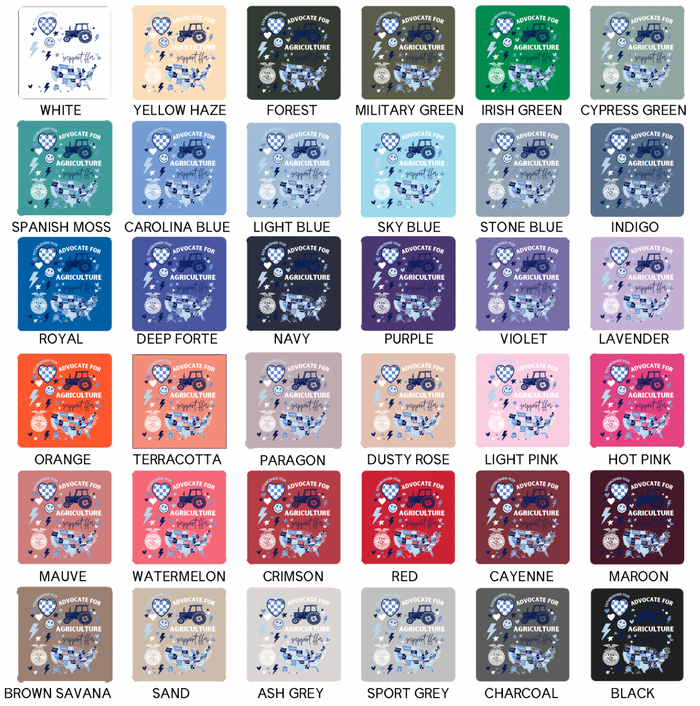 Patchwork Support FFA– Crewneck