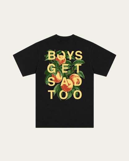 PEACHES BLACK TEE