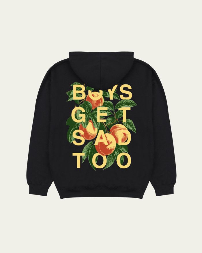 PEACHES HOODY BLACK
