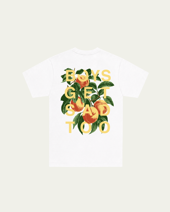 PEACHES WHITE TEE
