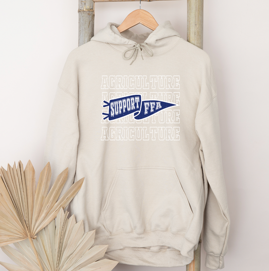 Pennant Support FFA– Hoodie