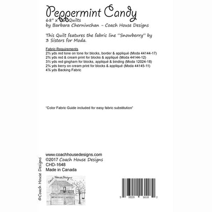 Peppermint Candy Quilt Pattern