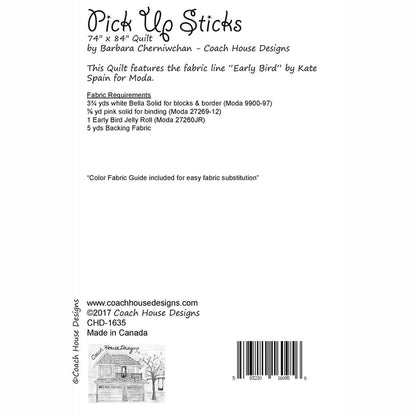 Pick Up Sticks Quilt Pattern