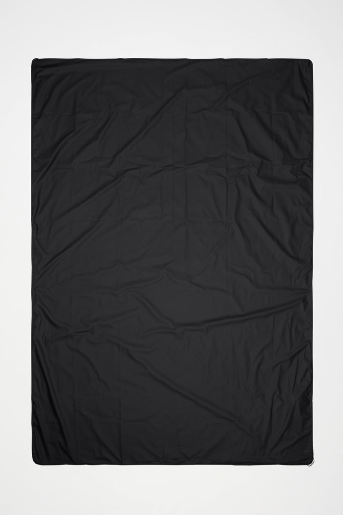 RAINS Picnic Blanket Black Picnic Blanket