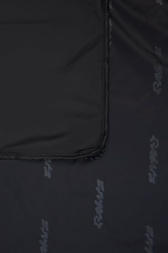 RAINS Picnic Blanket Black Picnic Blanket