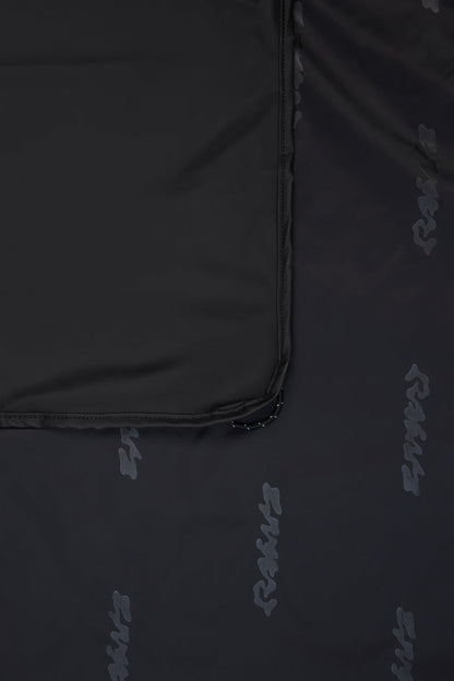 RAINS Picnic Blanket Black Picnic Blanket