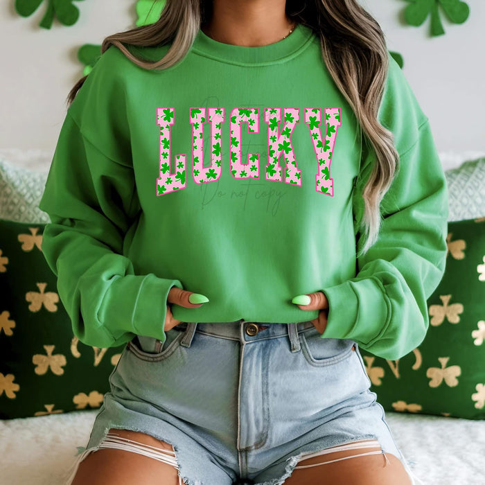 Pink Lucky ☘️ Shamrock