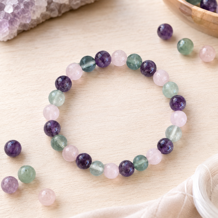 Pisces Zodiac Crystal Bracelet, Pisces Gifts Pisces Birthstones