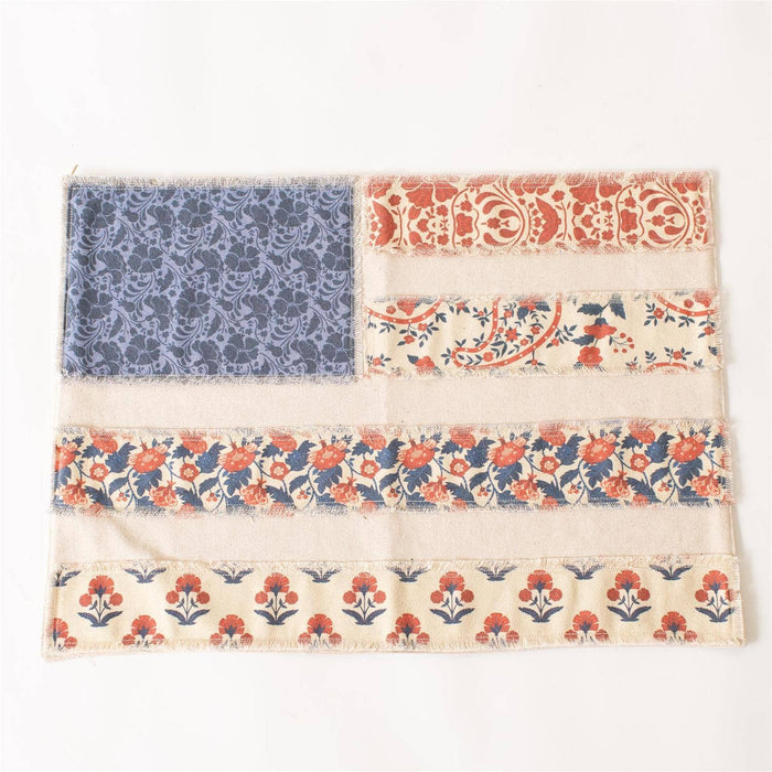 Placemat - Patchwork American Flag