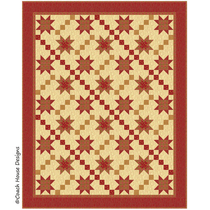 Plaid Stars Quilt Pattern