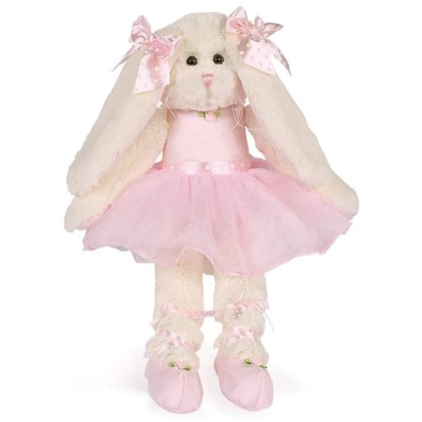 Lil' Bunny Tutu Plush Stuffed Animal Ballerina Bunny Front