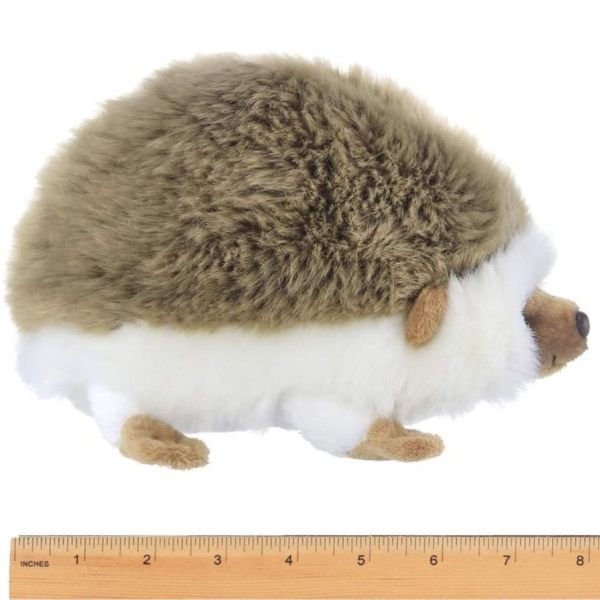 Plush Stuffed Animal Hedgehog Hedger Measuring Horizontally