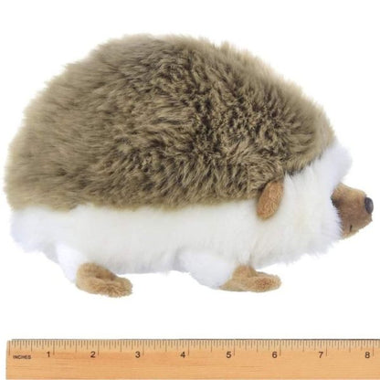 Plush Stuffed Animal Hedgehog Hedger Measuring Horizontally