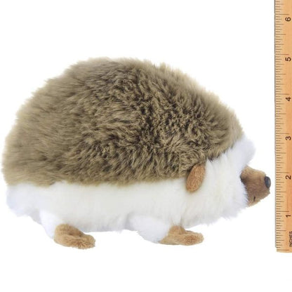 Plush Stuffed Animal Hedgehog Hedger Measuring Vertically