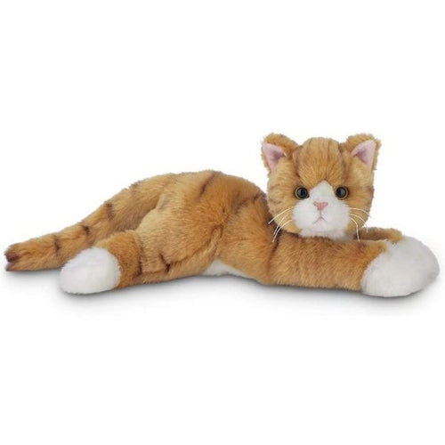 Plush Stuffed Orange Striped Cat Tabby