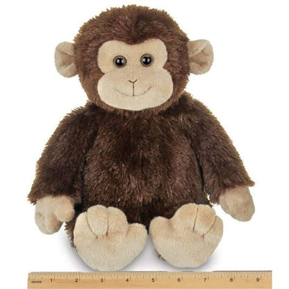 Plush Stuffed Monkey Swings (Snug 'ems) Measuring Horizontally