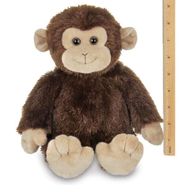 Plush Stuffed Monkey Swings (Snug 'ems) Measruing Vertically