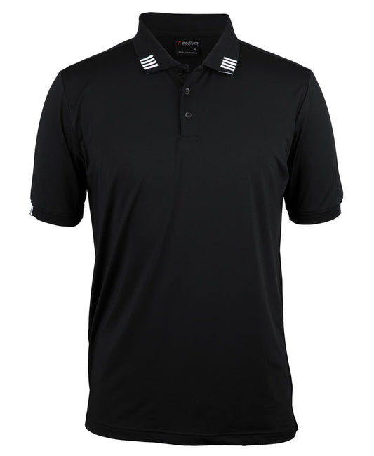 Podium 4 Stripe S/S Stretch Polo 7S4P