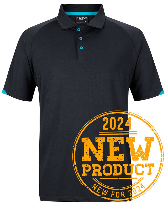 Podium Contrast Stretch Polo 7STC