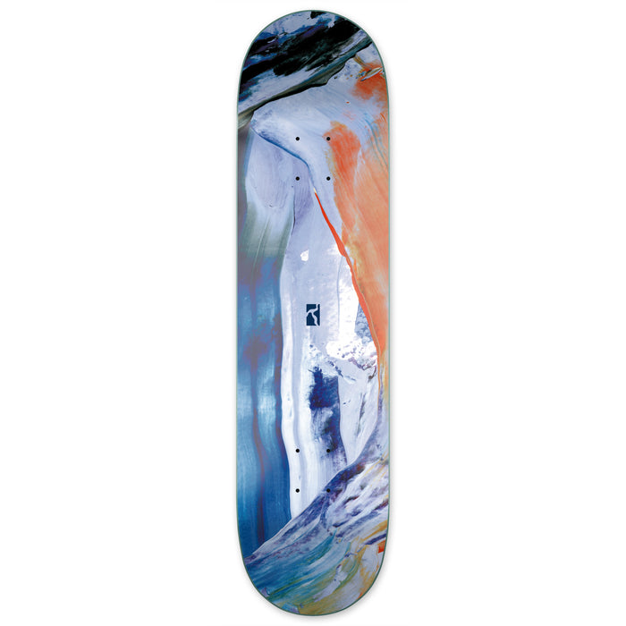 Poetic Collective Painting 8.375 Blue Silver