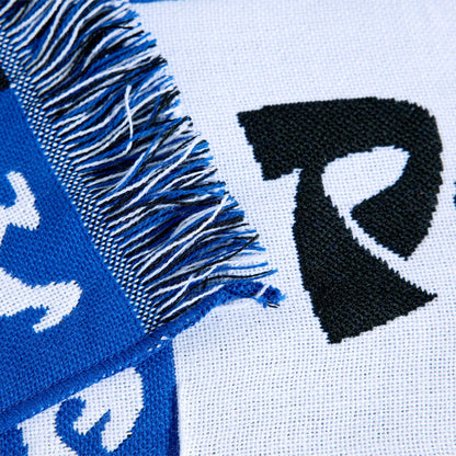 Polar Skate Co. Football Scarf Schal Checkers Blue
