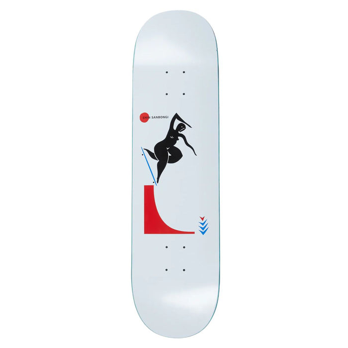 Polar Skate Co. Shin Sanbongi Backside Noseblunt White 8.375