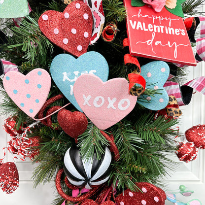 Polka Dot Heart Spray