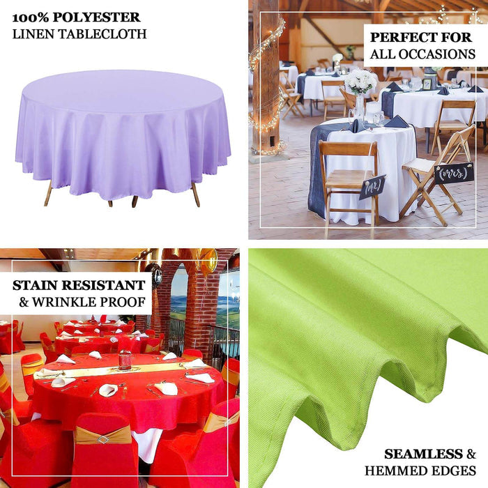 Colorful tablecloths for all occasions, stain-resistant and wrinkle-proof.
