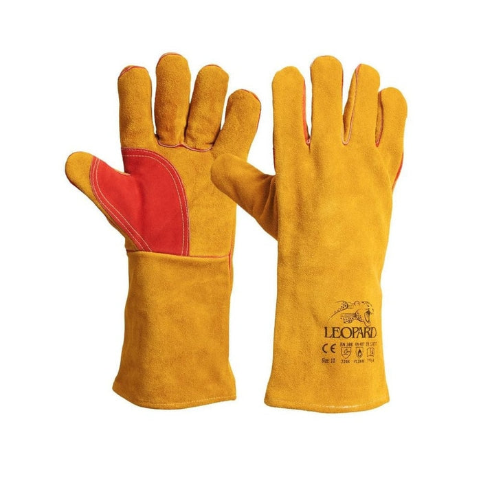 Premium Gold Welding Gauntlets