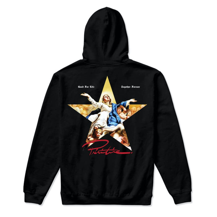 Primitive Open Arms Hoodie Black