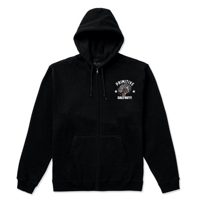 Primitive x Call Of Duty Black Jaguar Zip Hoodie Black