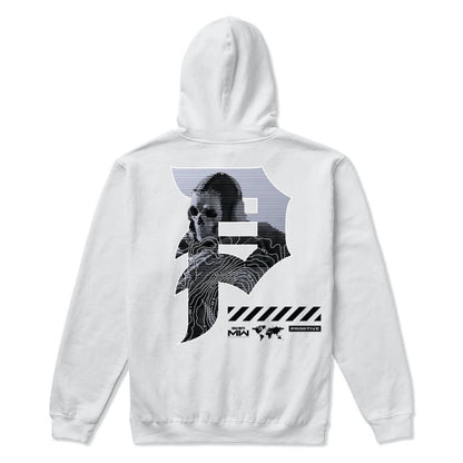 Primitive x Call Of Duty Mapping Dirty P Hoodie White