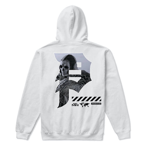 Primitive x Call Of Duty Mapping Dirty P Hoodie White