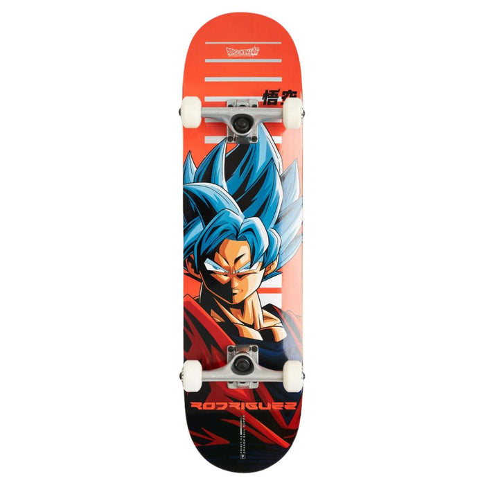 Primitive x Dragon Ball Z Rodriguez SSG Goku Skateboard 8.25 Complete
