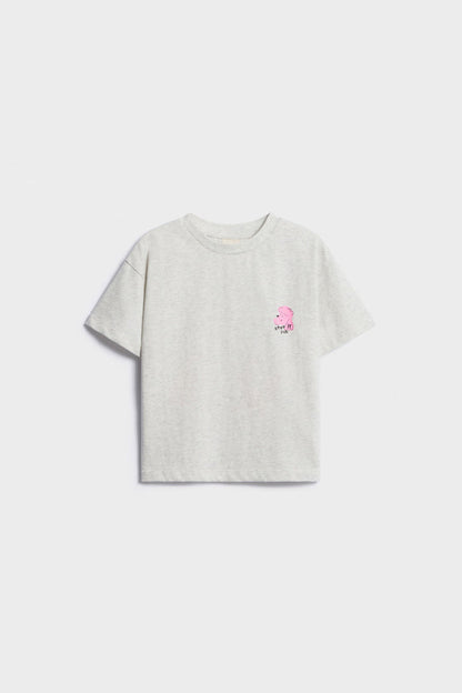 LIGHT GREY MELANGE