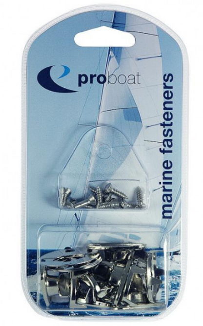 Proboat Turnbutton Kit Stainless Steel (Pack of 5)